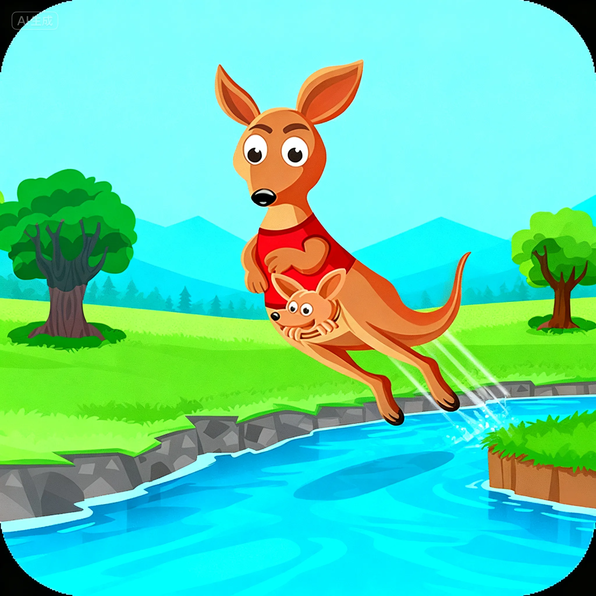 ホップカンガルーホップ  