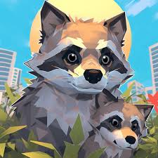 Raccoon Adventure: City Simulator 3D